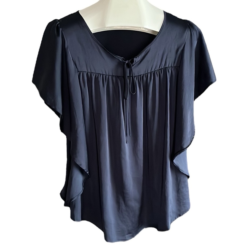Outback flutter sleeve blouse